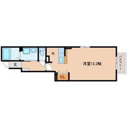 安倍川駅 徒歩17分 1階の物件間取画像